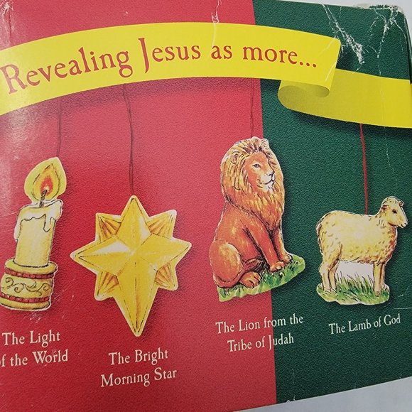 Adorenaments Baby Jesus Symbols Nick & Holly Found Granpa Attic Ornaments Family - Picture 4 of 15